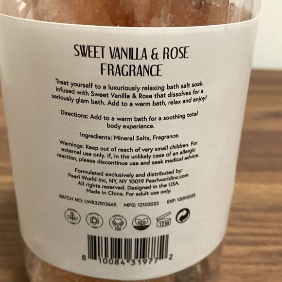 Alchemy Living NWOT Pink Himalayan Bath Rocks.  26.45 Oz. - Picture 3 of 4